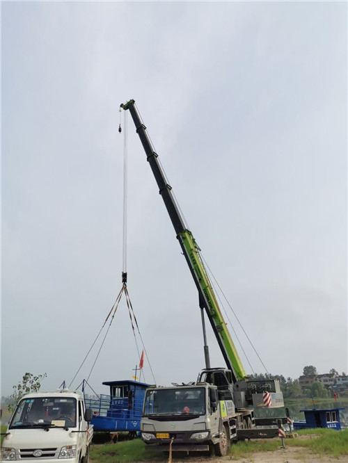 叙州区桥梁建设吊装案例